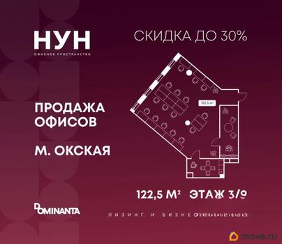 офис, 122.5 м&sup2;