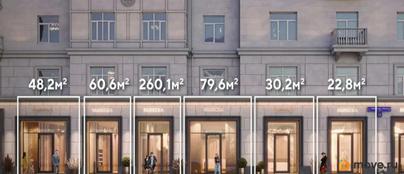 торговое помещение, 79.6 м&sup2;