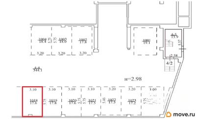 гараж, 17.6 м&sup2;