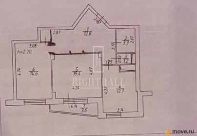2-комн. квартира, 64 м&sup2;