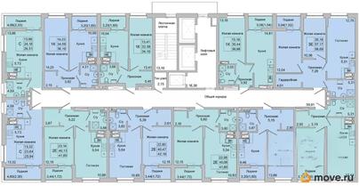 студия, 24.82 м&sup2;