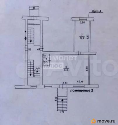 свободного назначения, 60.6 м&sup2;