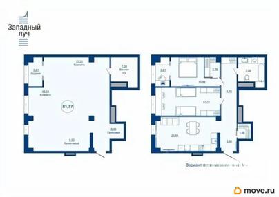2-комн. квартира, 78 м&sup2;