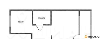 1-комн. квартира, 39.8 м&sup2;