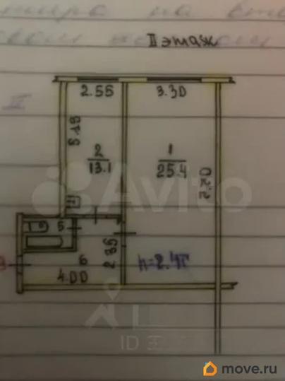 1-комн. квартира, 47 м&sup2;