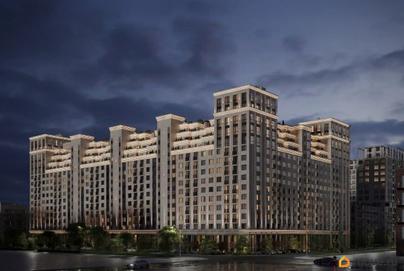 3-комн. квартира, 87.45 м&sup2;