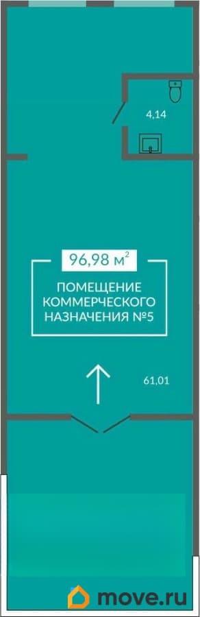 свободного назначения, 96.98 м&sup2;