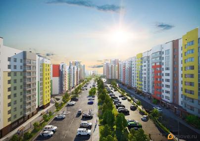 2-комн. квартира, 60.54 м&sup2;