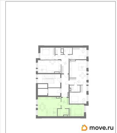 2-комн. квартира, 53.63 м&sup2;