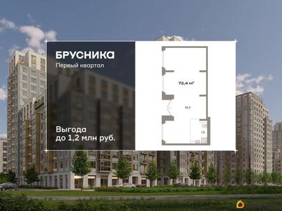свободного назначения, 72.4 м&sup2;