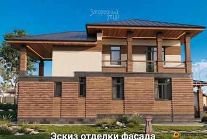 коттедж, 263 м&sup2;, 12 соток