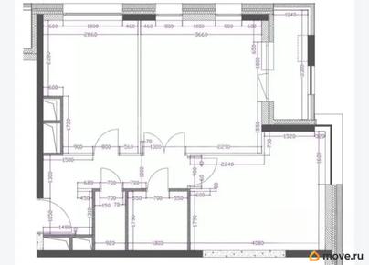 2-комн. квартира, 51.2 м&sup2;