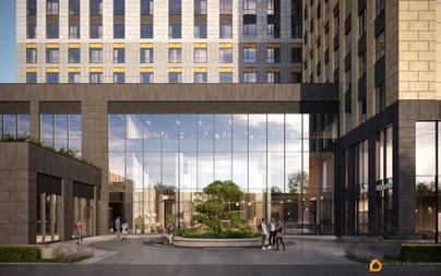 1-комн. апартаменты, 24.27 м&sup2;