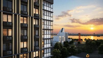 3-комн. квартира, 85.44 м&sup2;