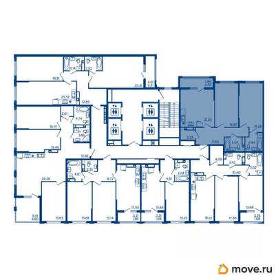 2-комн. квартира, 81.7 м&sup2;