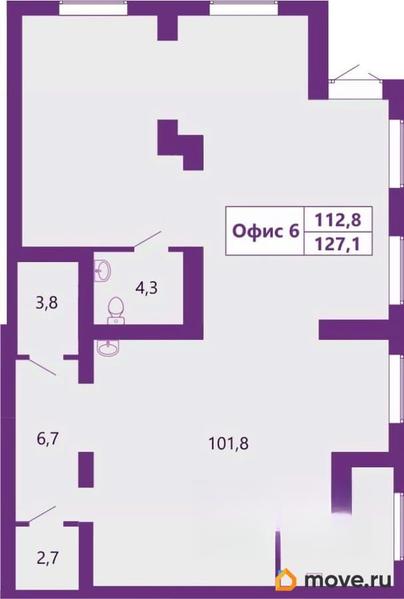 свободного назначения, 128 м&sup2;