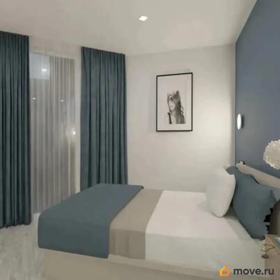 1-комн. апартаменты, 34.72 м&sup2;