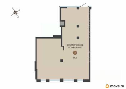 свободного назначения, 86.3 м&sup2;