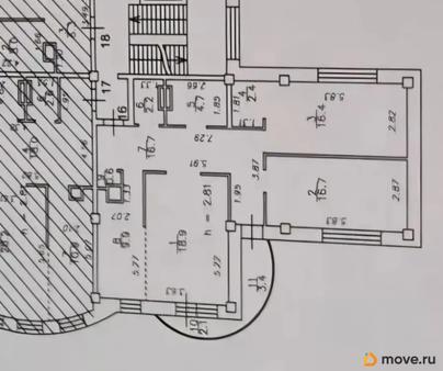 3-комн. квартира, 88.5 м&sup2;
