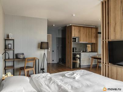 1-комн. апартаменты, 39.1 м&sup2;