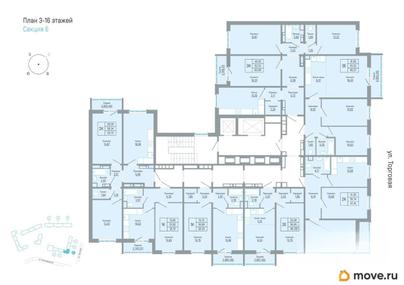 2-комн. квартира, 38.3 м&sup2;