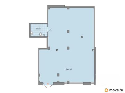 торговое помещение, 125 м&sup2;