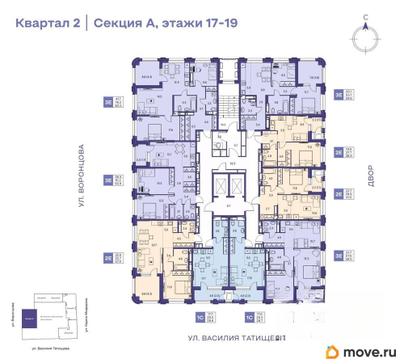 2-комн. квартира, 57 м&sup2;
