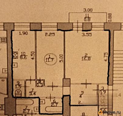 2-комн. квартира, 51 м&sup2;