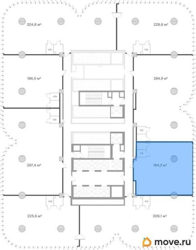 офис, 184.34 м&sup2;