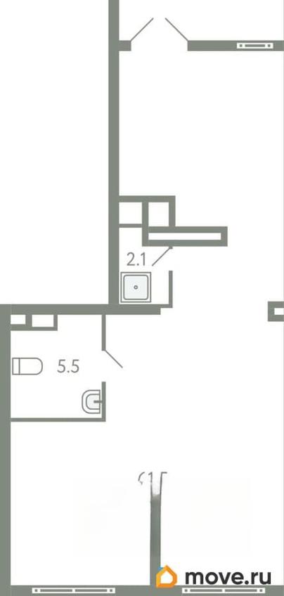 2-комн. квартира, 69.1 м&sup2;