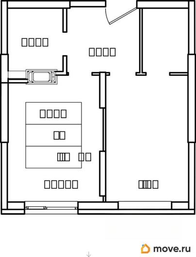 1-комн. квартира, 36.7 м&sup2;