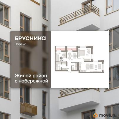 3-комн. квартира, 81.07 м&sup2;