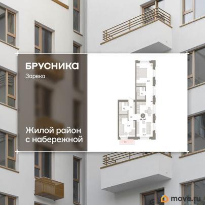 3-комн. квартира, 68.29 м&sup2;