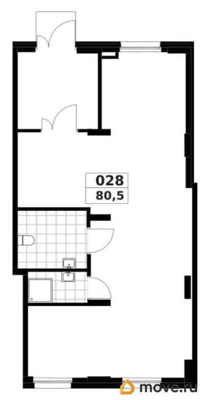 торговое помещение, 80.5 м&sup2;